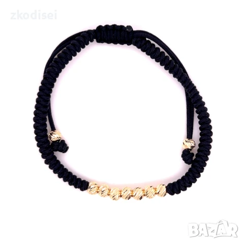 Златна регулируема гривна 1,24гр. 14кр. проба:585 модел:33354-1, снимка 1