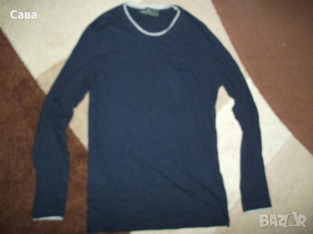 Блуза FRED PERRY     мъжка,С, снимка 2 - Блузи - 30495641