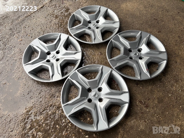 4 броя оригинални тасове за Dacia Sandero,Sandero Stepway 16, снимка 4 - Аксесоари и консумативи - 53233564