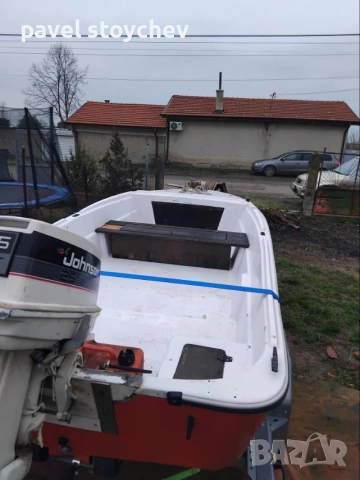 Лодка 4.40-1.70м с двигател Jonsun 25k.c 2T дълъг ботуш, снимка 5 - Воден транспорт - 53376912