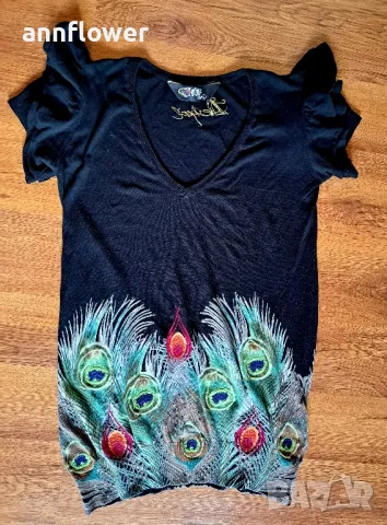 Туника Desigual L плетиво , снимка 2 - Туники - 47556689