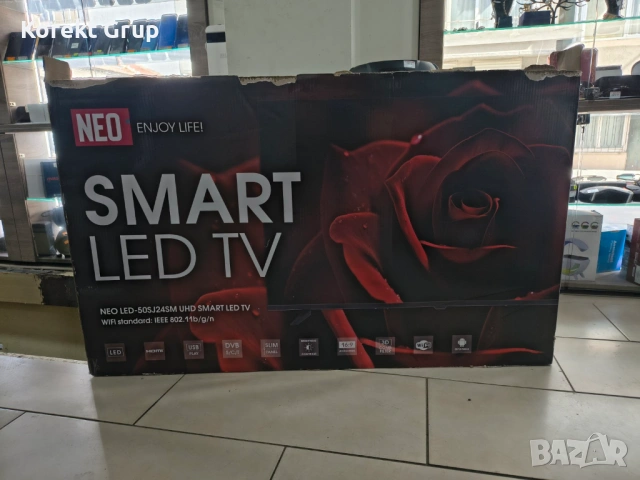 ТЕЛЕВИЗОР NEO LED-50SJ24SM UHD SMART TV