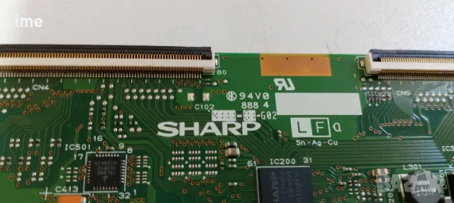 TCON Board DUNTK4918TP. Свален от Телевизор Philips 32PFL5806K/02. С неработещ Main Board., снимка 6 - Части и Платки - 47558187