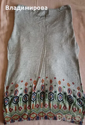 Desigual пуловер и блуза в сиво, снимка 6 - Блузи с дълъг ръкав и пуловери - 42960683