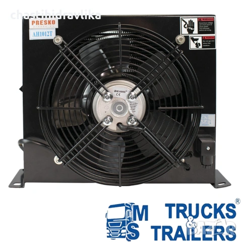 Хидравличен маслен охладител PRESKO 230V 100л/мин, снимка 2 - Части - 53973078