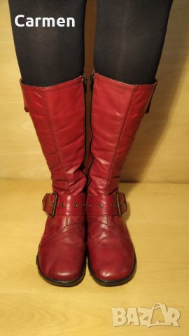 Mod Dep италиански ботуши от естествена кожа, снимка 11 - Дамски ботуши - 31278075