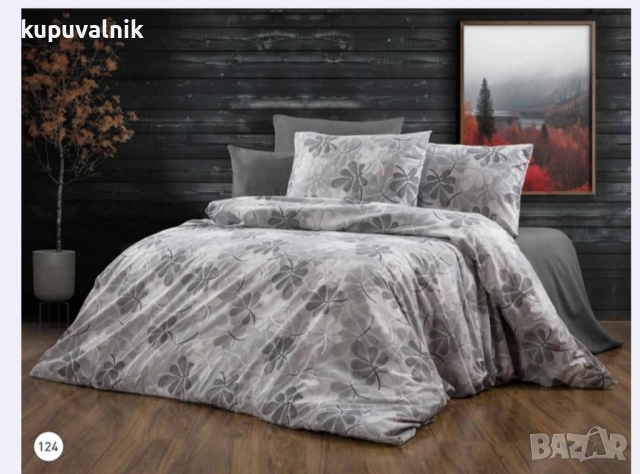 Луксозен спален комплект / спално бельо - Ранфорс 100% памук, снимка 14 - Спално бельо - 51990711
