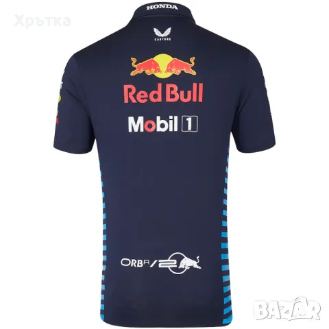 Red Bull Racing Team Polo - Оригинална мъжка тениска с яка XL, снимка 3 - Тениски - 50211063