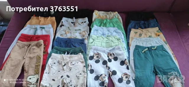 почти нови детски долнища 21бр., снимка 1