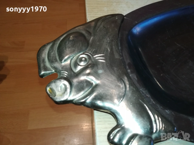 СВИНЯ-ИНОКС-46Х21СМ 2609251603, снимка 10 - Антикварни и старинни предмети - 51848218