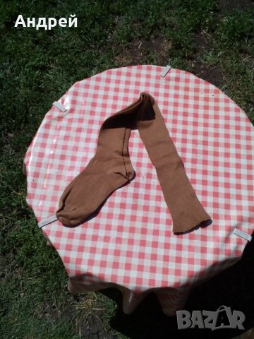 Стари дамски,бабешки чорапи #10, снимка 2 - Антикварни и старинни предмети - 29690289