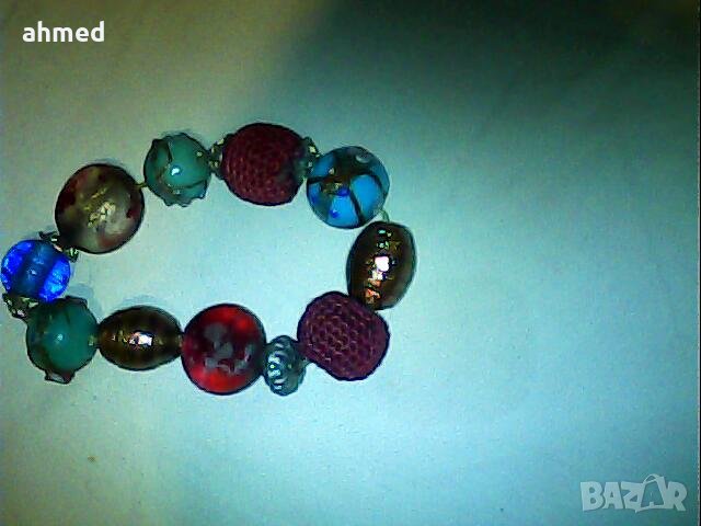 лукс комплекте колие гривна обеци  мурано вениция, снимка 7 - Колиета, медальони, синджири - 39305171