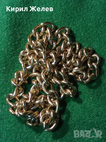 ПОЗЛАТЕН САТР ЛАНЕЦ КЛАСИЧЕСКА КРАСИВА ПЛЕТКА ВЕРИЖКА за ВРАТ 47389, снимка 8 - Колиета, медальони, синджири - 47316679