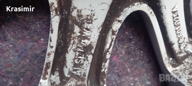 Оригинални VW алуминиеви джанти 15'' 5x112 ET50 – Borbet Germany, снимка 7 - Гуми и джанти - 51463928
