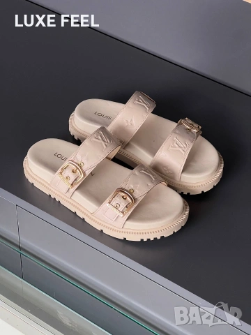 Louis Vuitton ⚜️Дамски Чехли, снимка 3 - Чехли - 54357560