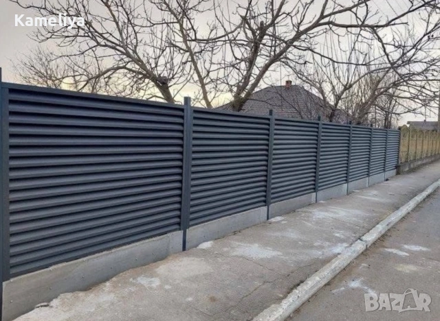Ламелни порти и огради , снимка 4 - Огради и мрежи - 53280787