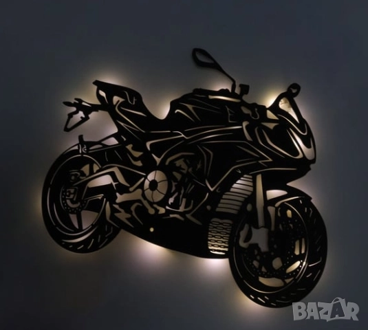   Нощна лампа с LED и Дървен Дизайн за Стена   , снимка 8 - Декорация за дома - 51685879