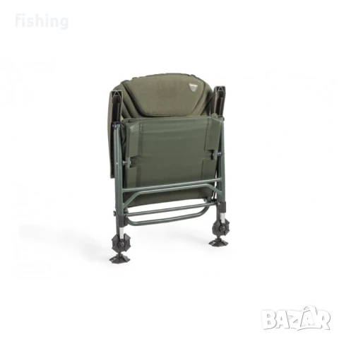 Промо Mivardi Chair Professional Quattro шаранджийски стол с регулируема облегалка, снимка 5 - Екипировка - 50593565