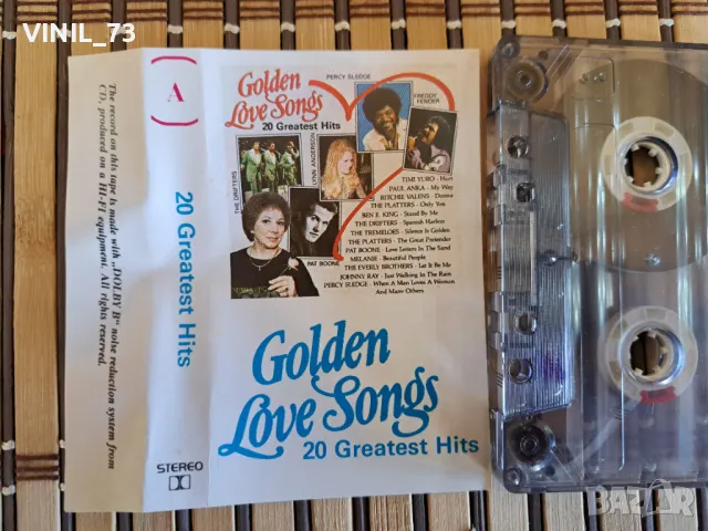 20 Greatest Hits -  Golden Love Songs , снимка 2 - Аудио касети - 48845549