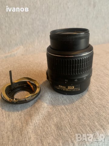 обектив Nikon AF-S DX Nikkor 18-55mm, снимка 6 - Обективи и филтри - 44311806