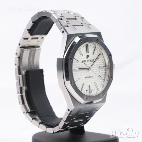 Audemars Piguet Royal Oak 41mm Steel White Dial Automatic Различни Варианти, снимка 9 - Мъжки - 48183763