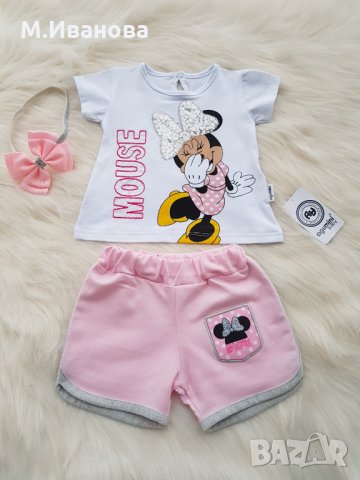 Комплект Мини Маус 6-9-12 месеца, снимка 2 - Комплекти за бебе - 31893145