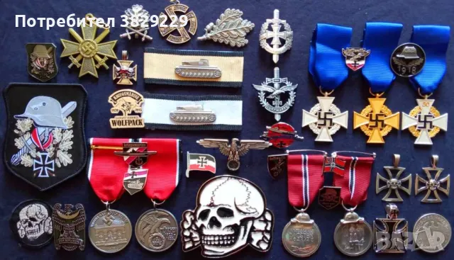 Нацистки колекционерски ордени награди Германия Втора световна война WW2, снимка 1