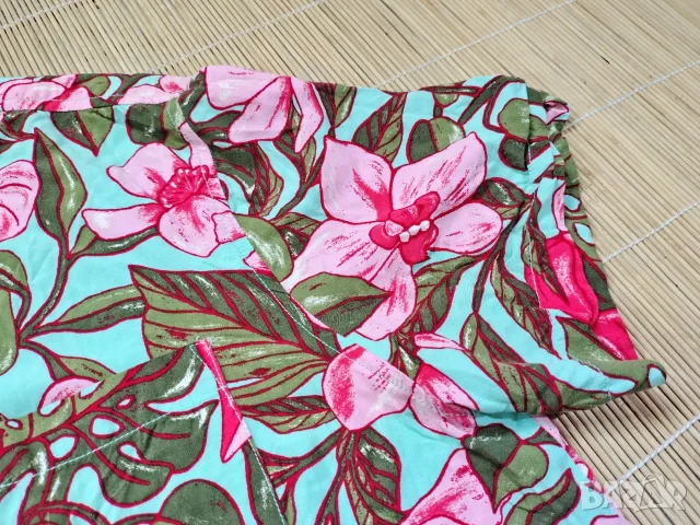 ОФЕРТА 📍 Goodfellow & Co Tropical / M / мъжка риза с къси ръкави, снимка 15 - Ризи - 55938210