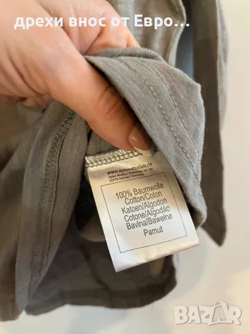 Сива дамска блуза М, снимка 3 - Блузи с дълъг ръкав и пуловери - 50059163