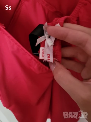 къса коктейлна рокля с гол гръб в цикламен цвят, снимка 4 - Рокли - 51095771