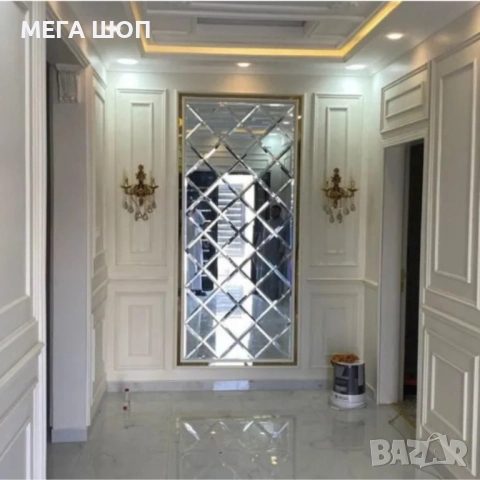 Огледални стикери за стена 32 броя – Лесен начин да преобразиш дома си с модерна елегантност, снимка 3 - Декорация за дома - 52907752