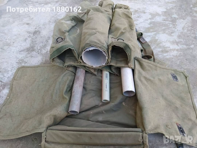 Брезентова раница за РПГ/СПГ, снимка 3 - Антикварни и старинни предмети - 52220347