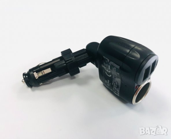 гнездо, букса за запалка на автомобил, 2 USB, 12/24 V, внос от Германия, снимка 7 - Аксесоари и консумативи - 34216676