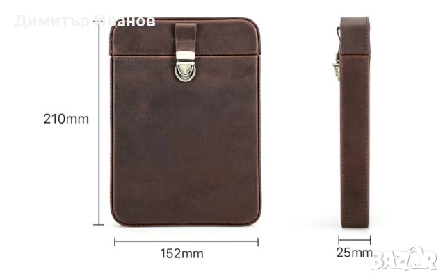 Ретро кожен калъф за 6 пури от естествена кожа, снимка 10 - Други - 50997611