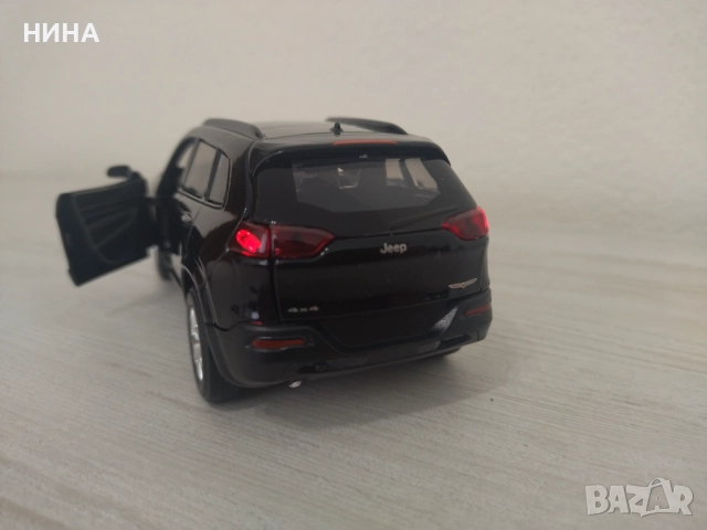 Метална количка Jeep Cherokee !!!, снимка 2 - Колекции - 52380941
