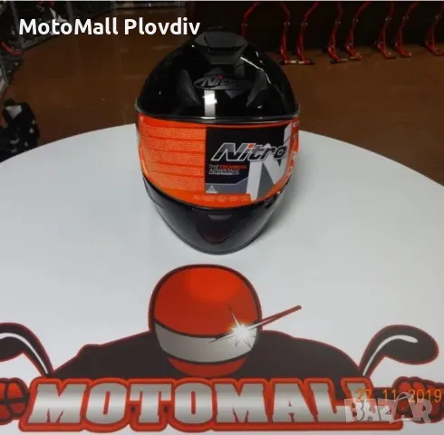 Nitro 3100 каска размер s m l xl мото пистова каска шлем мотор нова, снимка 4 - Аксесоари и консумативи - 49243043
