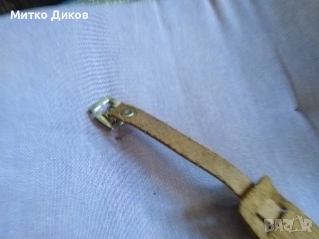 Верижка за часовник нова  естествена кожа 350мм и ширина 14мм и 34мм, снимка 7 - Каишки за часовници - 39160827