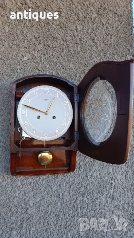 Стар стенен часовник - REGINA - Germany - Антика - 1960", снимка 7 - Антикварни и старинни предмети - 53020755