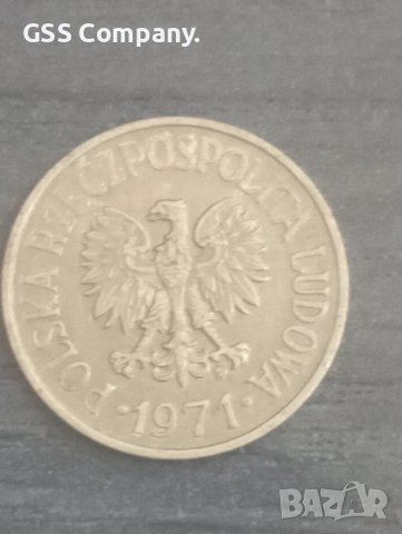 20 гроша (1971)Полша, снимка 2 - Нумизматика и бонистика - 38121697
