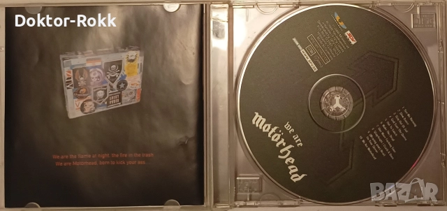 Motorhead - неофициални дискове и оригинален двоен диск , снимка 4 - CD дискове - 52821440