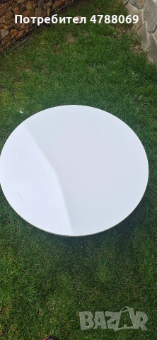 3 броя маси - дърво с метални крака, снимка 5 - Маси - 54096434