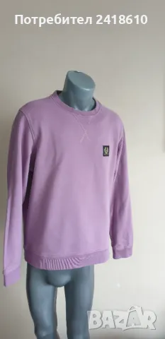 Belstaff Sweatshirt Cotton Mens Size 50/L ОРИГИНАЛ! Мъжка Блуза!, снимка 4 - Блузи - 48706448