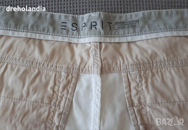 Бял къс панталон – Esprit – 31 (M), снимка 4 - Къси панталони - 51811039