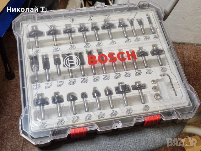 Фрезери BOSCH, 30 броя, снимка 1