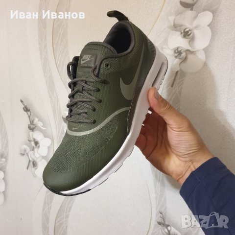 маратонки  Nike AIR MAX Thea Khaki  номер 38-38,5, снимка 10 - Маратонки - 40940542