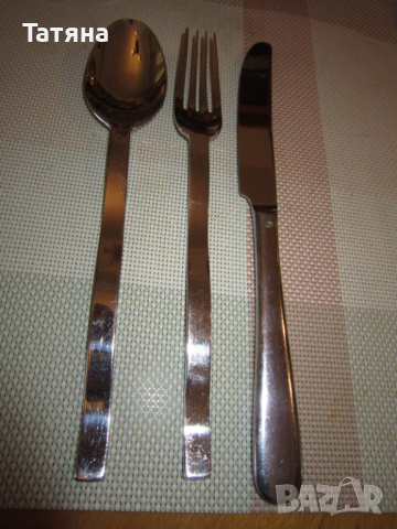   ПРИБОРИ ЗА ХРАНЕНЕ - HERDMAR-;и прибори  -ЧЕХИЯ;сребна лъжичка -седеф;, снимка 7 - Прибори за хранене, готвене и сервиране - 43244889