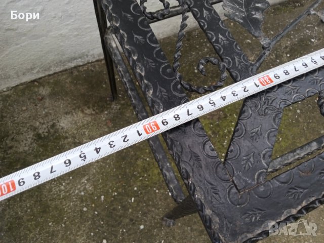 Маса от ковано желязо, снимка 10 - Градински мебели, декорация  - 38163775