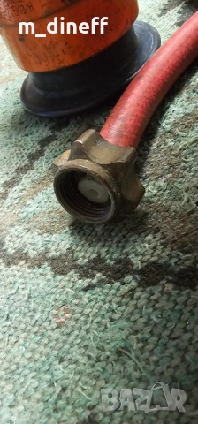 Газова горелка с маркуч и редуцир-вентил (регулатор), снимка 3 - Други инструменти - 52666711