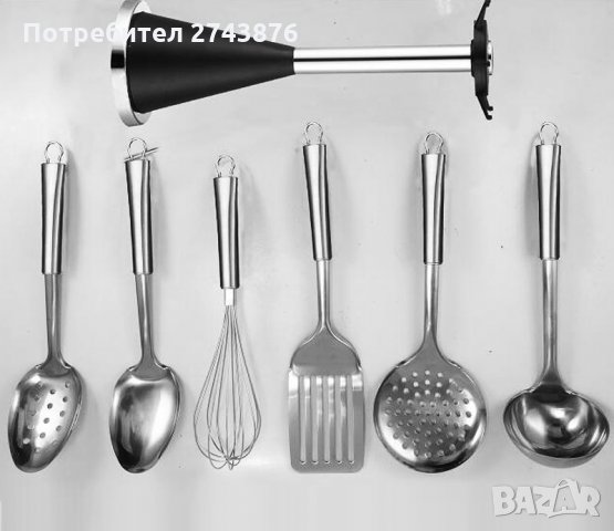 КУХНЕНСКИ ПРИБОРИ на стойка ЕК-7618SS, снимка 1