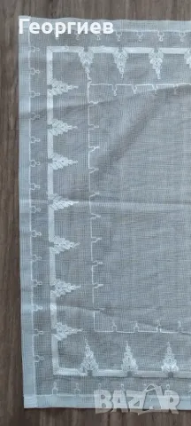 Покривки,карета бродирани на тюл., снимка 4 - Декорация за дома - 49694205